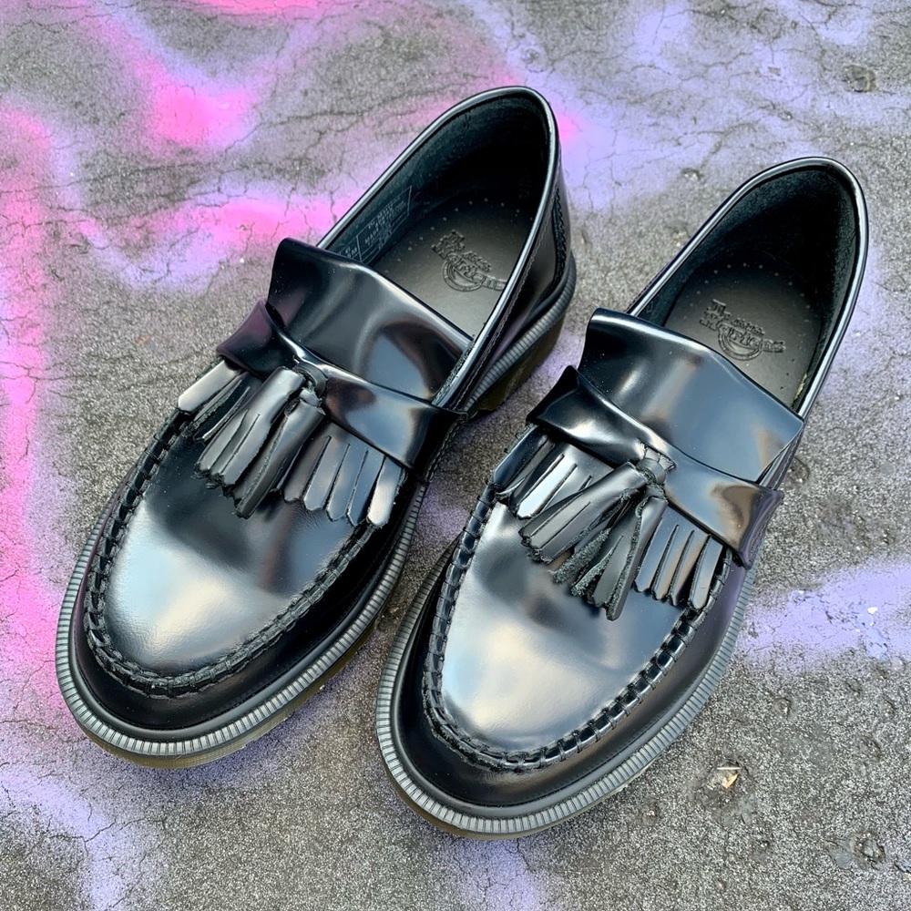 Dr. Martens Adrian Leather Tassel Loafers